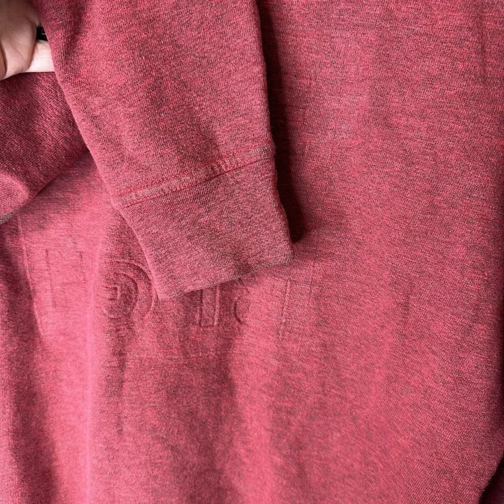 True Religion Sweater Men’s‎ Large Red Crew Neck Cotton Sweatshirt Logo Imprint
